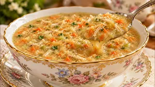 This Chicken Soup Is So Delicious, You'll Make It Againand Again چکن سوپ ، سوپ‌ مرغ و ترکاری
