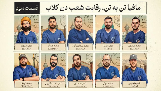 ما فیا تن‌به‌تن ، رقابت شعب دن‌کلاب | قسمت سه