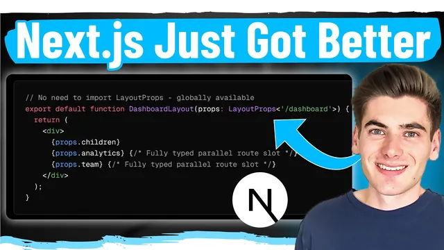 ویژگی‌های جدید Next.js با TypeScript