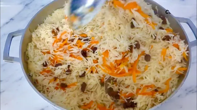طرز تهیه قابلی پلو مزاری افغانی