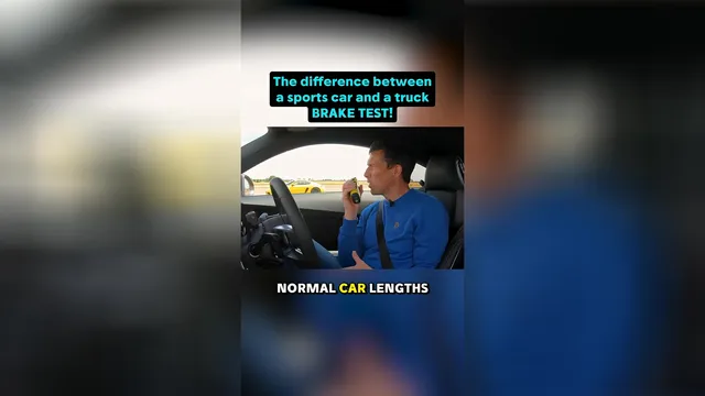 TESTED: Sports car vs truck, BRAKE TEST! 🔥😱
