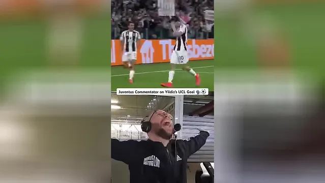 YILDIZ FANTASTIC GOAL vs REACTION 🔥🔥​🔥​ juventus football shorts